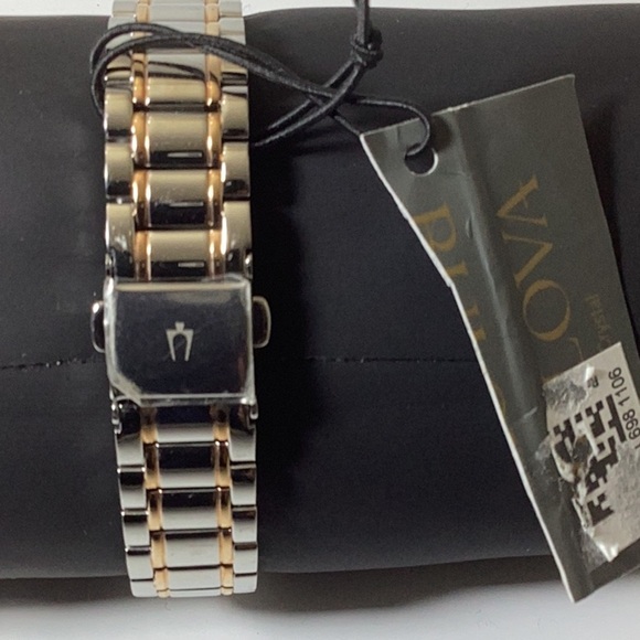 Bulova Women's Two-Tone Crystal Accent Watch - 98N110 - Picture 12 of 12